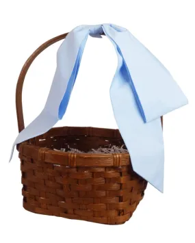 Easter Basket Bow in Blue