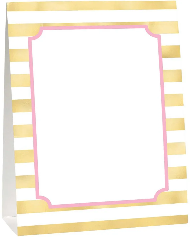 1st Birthday Girl Buffet Decorating Kit Pack of 12