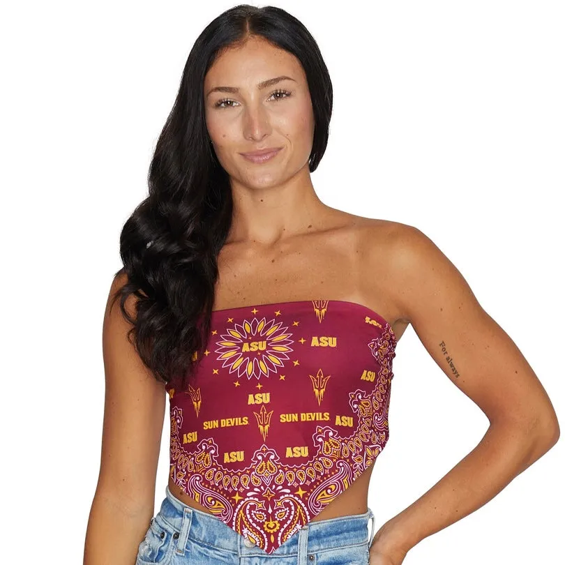 Arizona State ASU Bandana Top