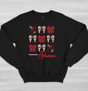 Arkansas Multi Bow Sweatshirt