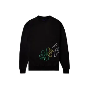 Attack Logo Crewneck (Black)