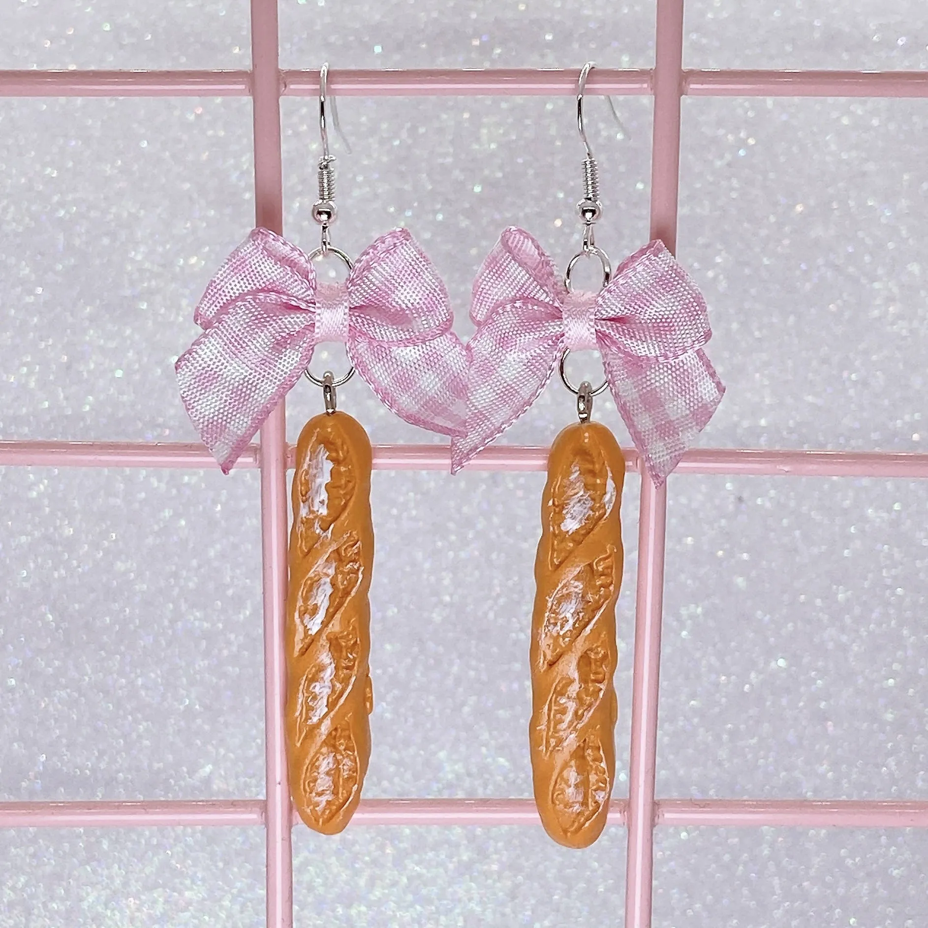 Baguette Earrings (6 Colors)