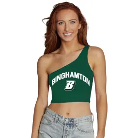 Binghamton Green One Shoulder Top