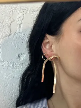 Bowie Bow Earring