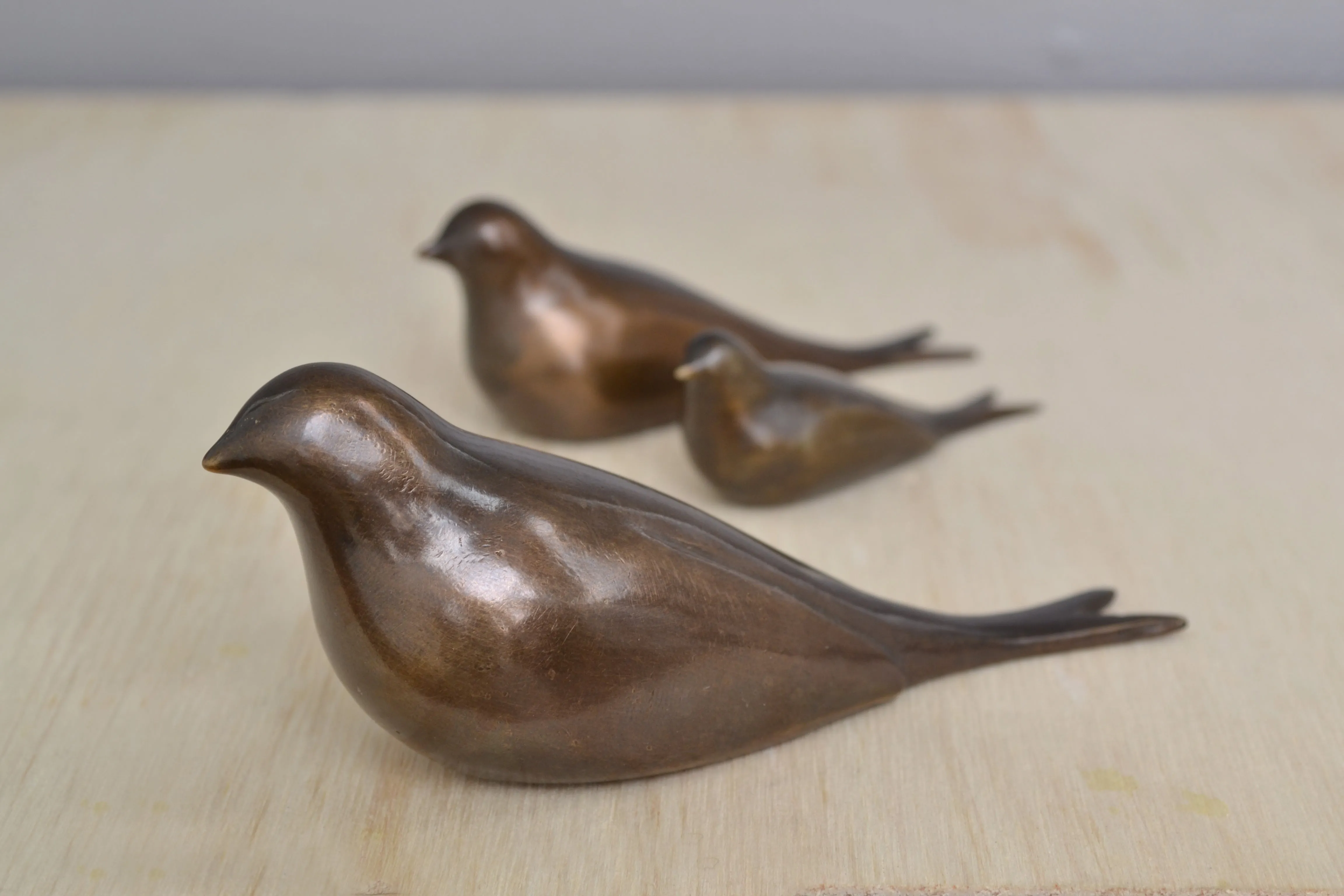 Bronze Objects "Swallows"