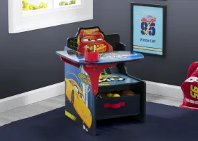 Cars Chair Desk with Storage Bin