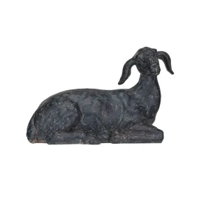 Cast Iron Finish Resting Goat