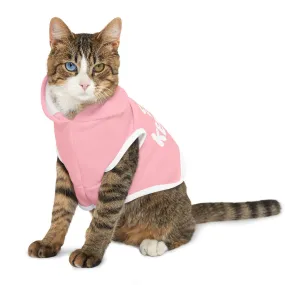 Cats for Kennedy Pet Hoodie in Pink