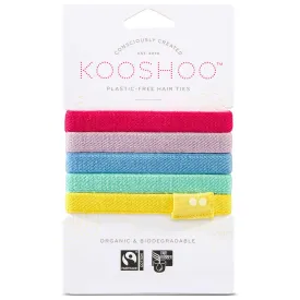 Certified Organic Hair Ties - Rainbow