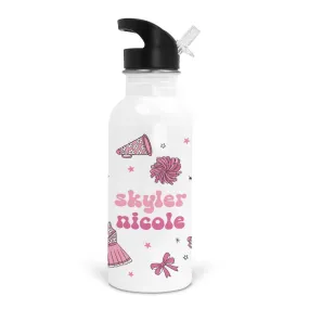 Cheer Squad Personalized Kids Water Bottle