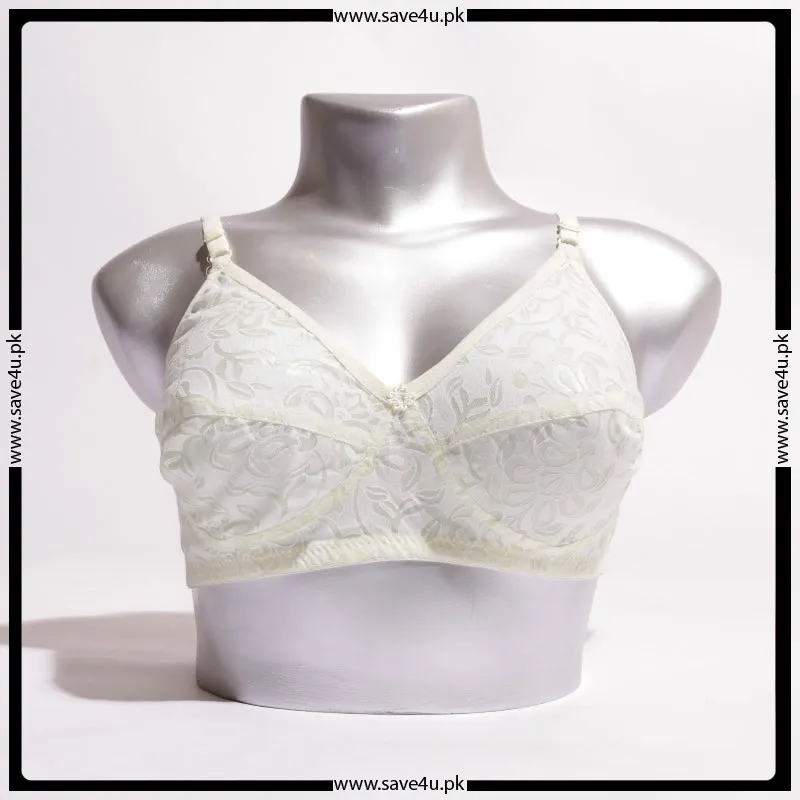 Cotton Unlined Non Padded Wirefree Bra