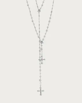 Daisy Molecule Chain Set in Silver