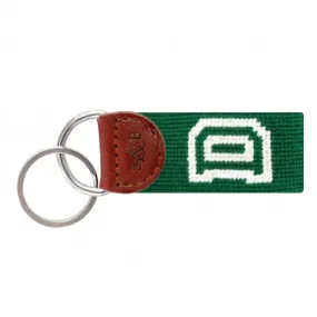 Dartmouth College Needlepoint Key Fob