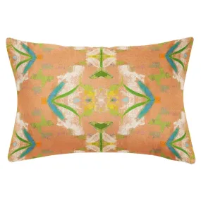 English Garden Orange 14x20 Pillow