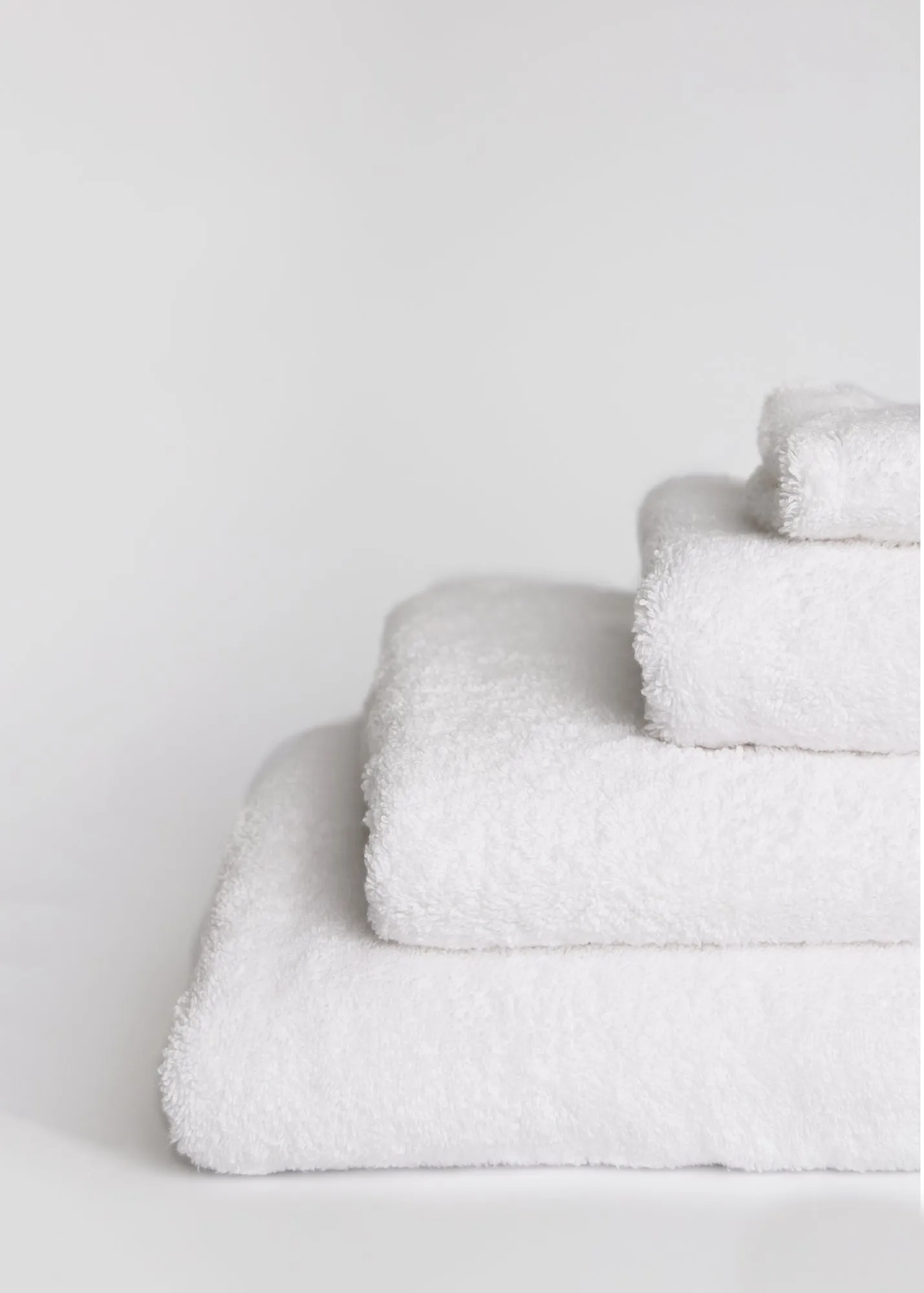 Foxford Luxury Cotton Hand Towel - White