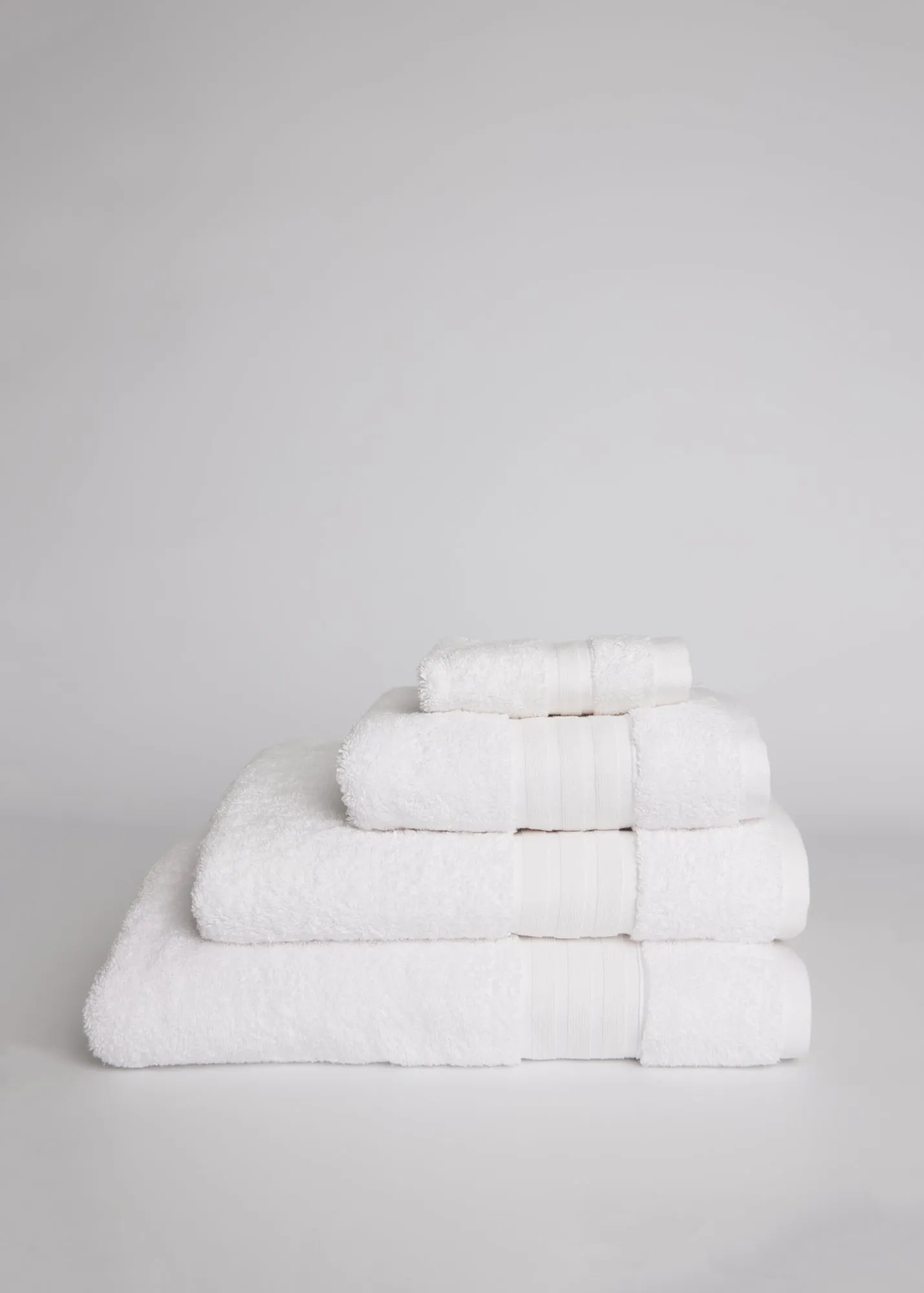 Foxford Luxury Cotton Towel Bundle - White