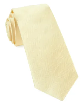 Herringbone Vow Butter Tie