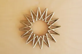 Japanese Brass "Galaxy" Trivet