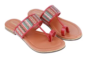 LADIES FLAT CHAPPAL 296110