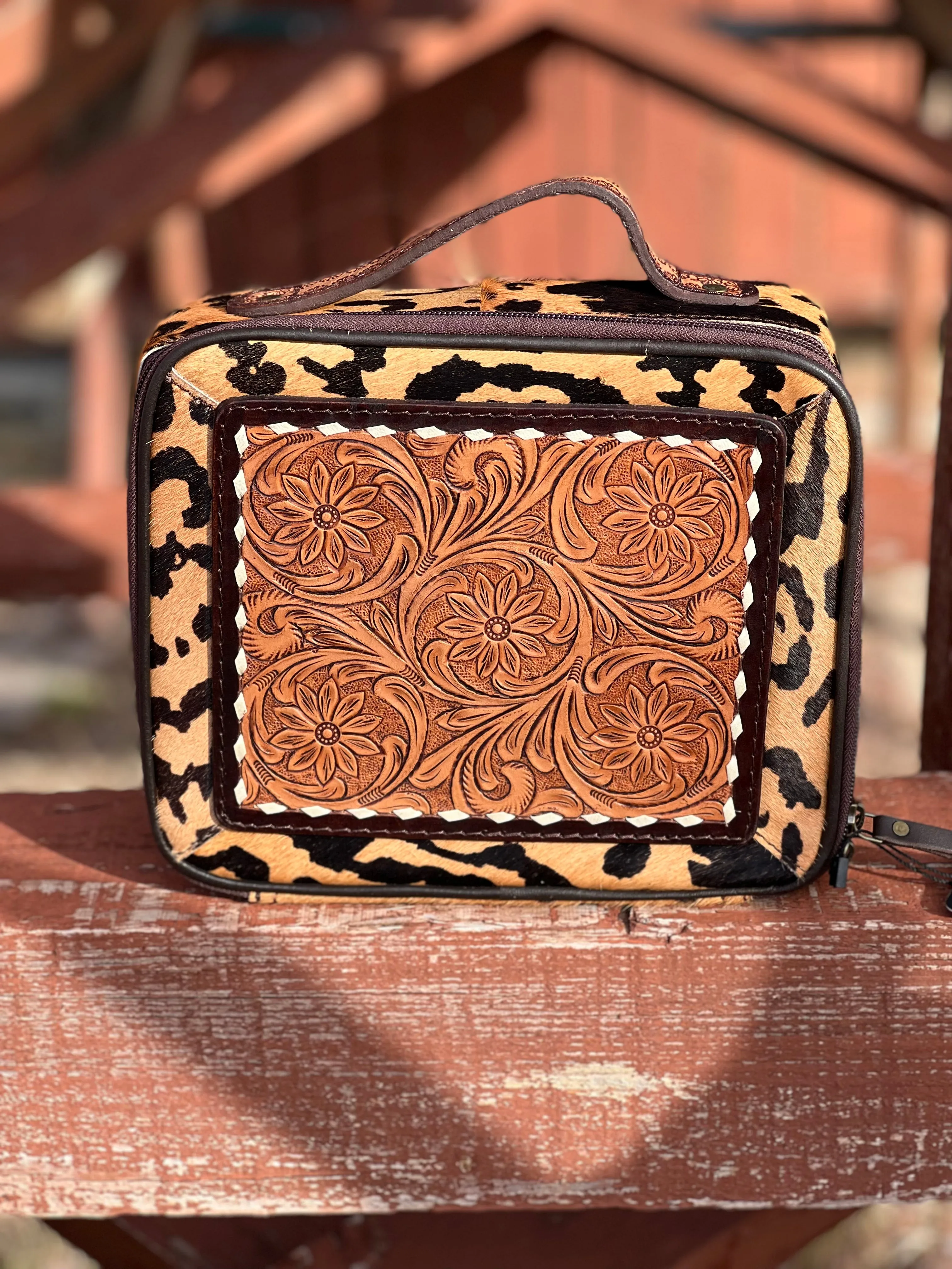 Leopard American Darlin' Jewelry Case