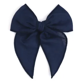 Party Girl Bow - Navy