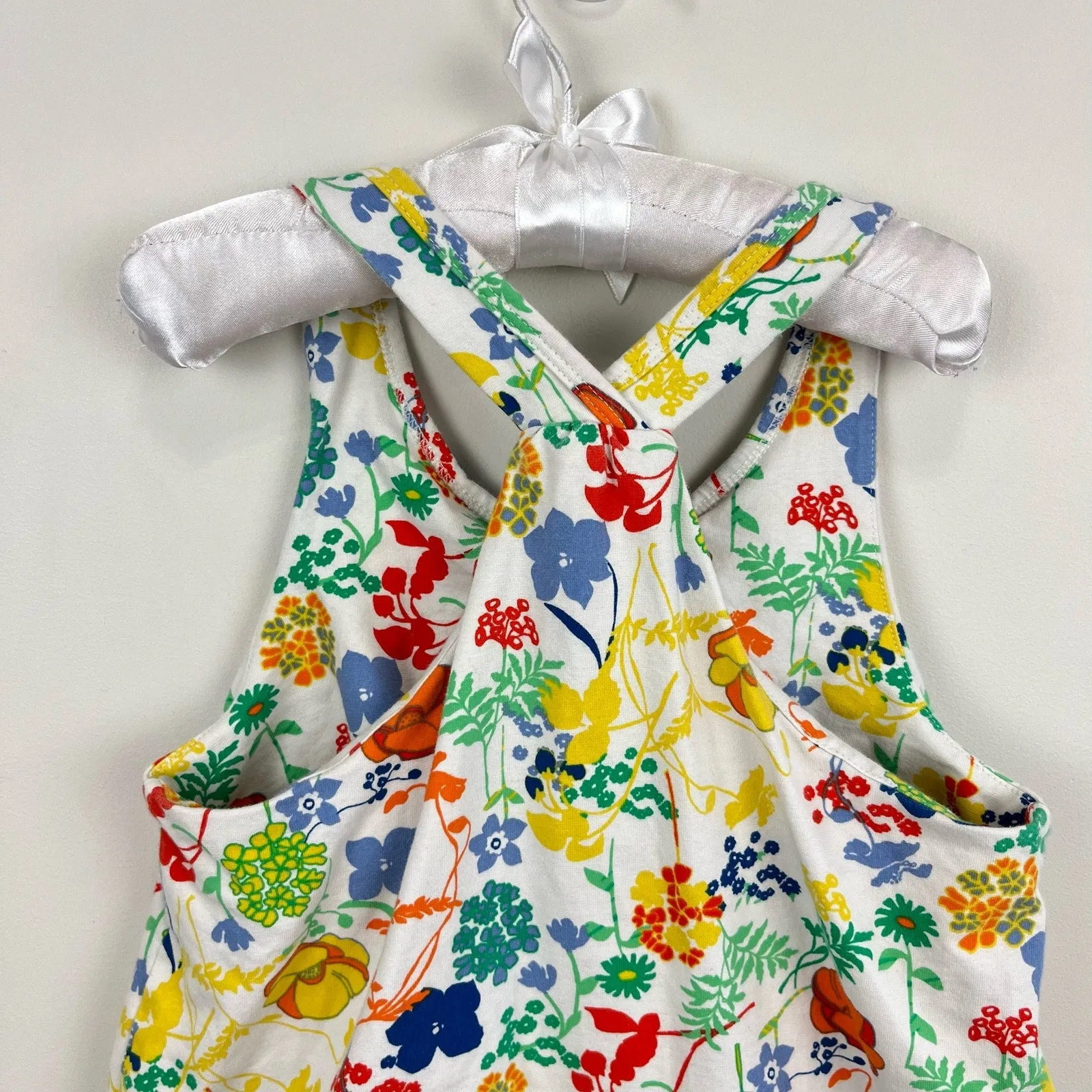 Patagonia Girls Floral Sun Dress Small 8