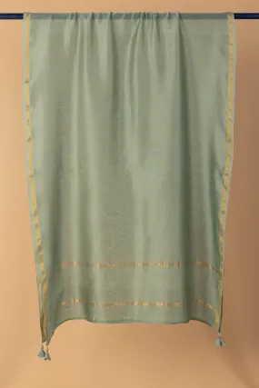 Sage Green Chanderi Dupatta