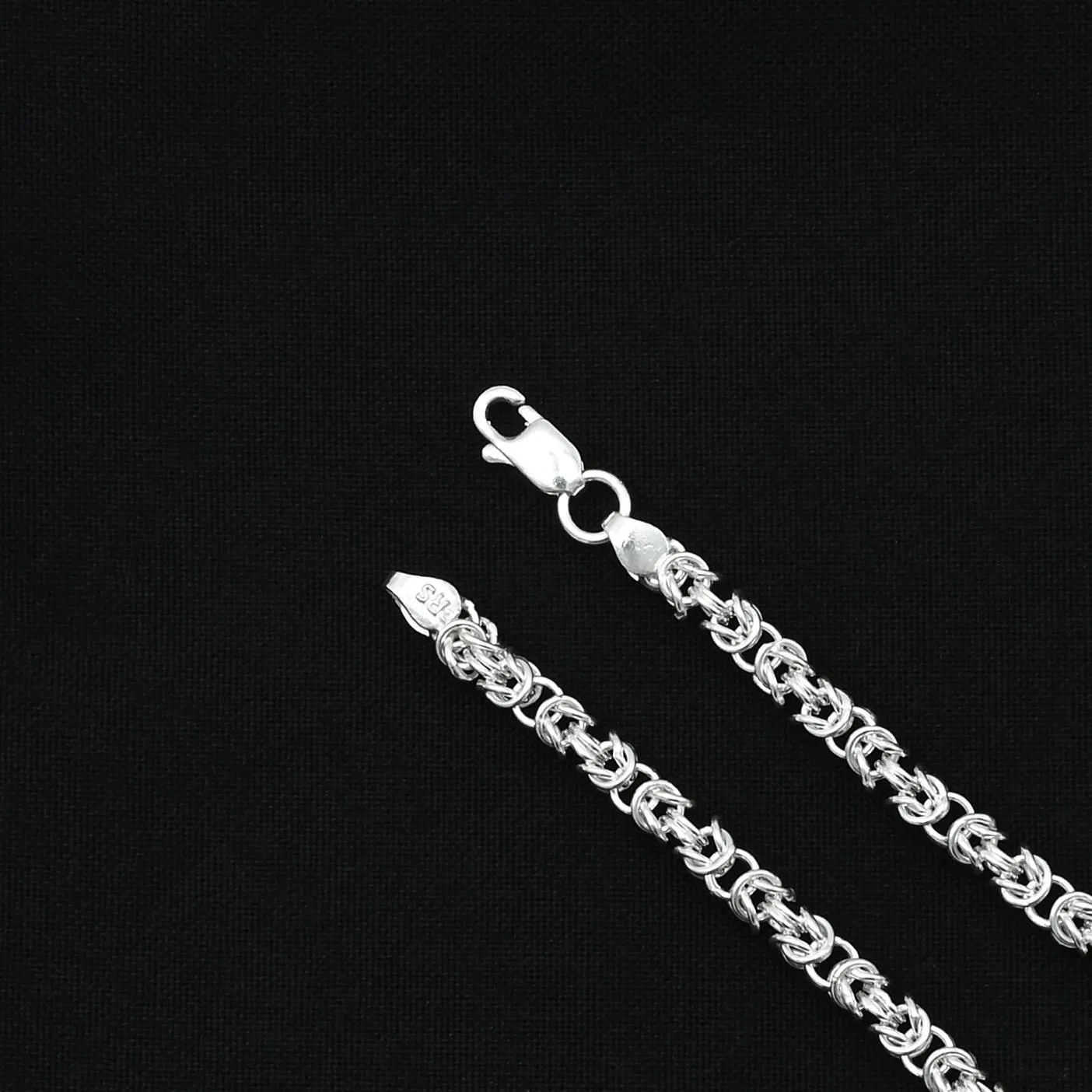 Silver Classic Fancy Boys Chain