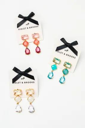 Skylar Crystal Drop Earring