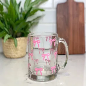 The Bow Glass Coffee Mug